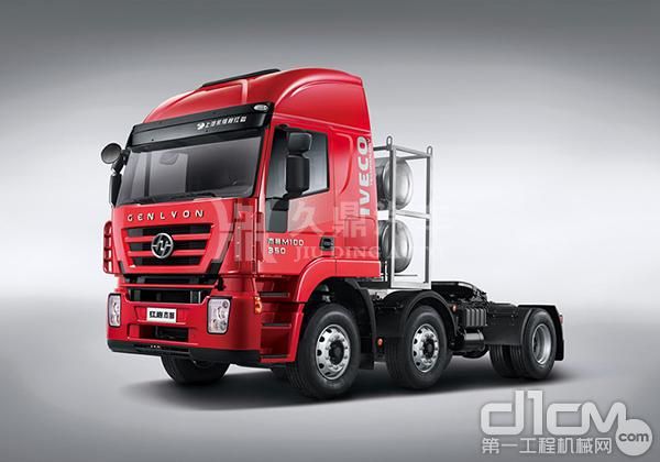 上汽紅巖LNG牽引車