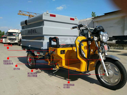 三輪路面清洗車(chē)