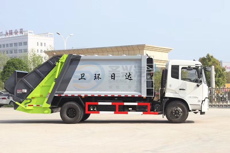 東風(fēng)天錦14方后裝壓縮垃圾車