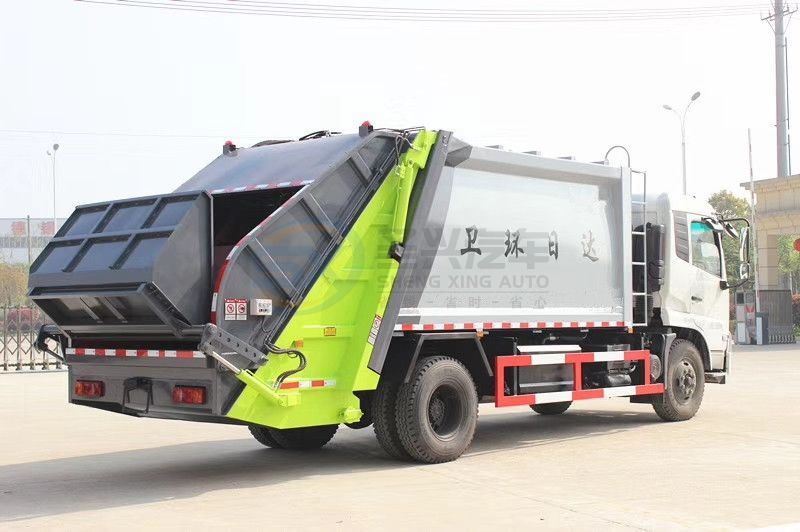 東風(fēng)天錦14方后裝壓縮垃圾車