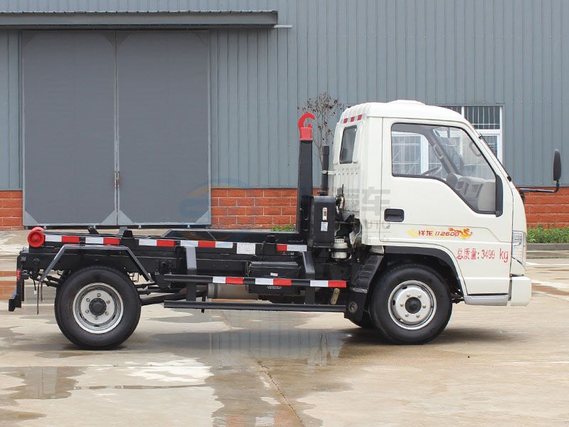 福田時代小卡之星勾臂垃圾車