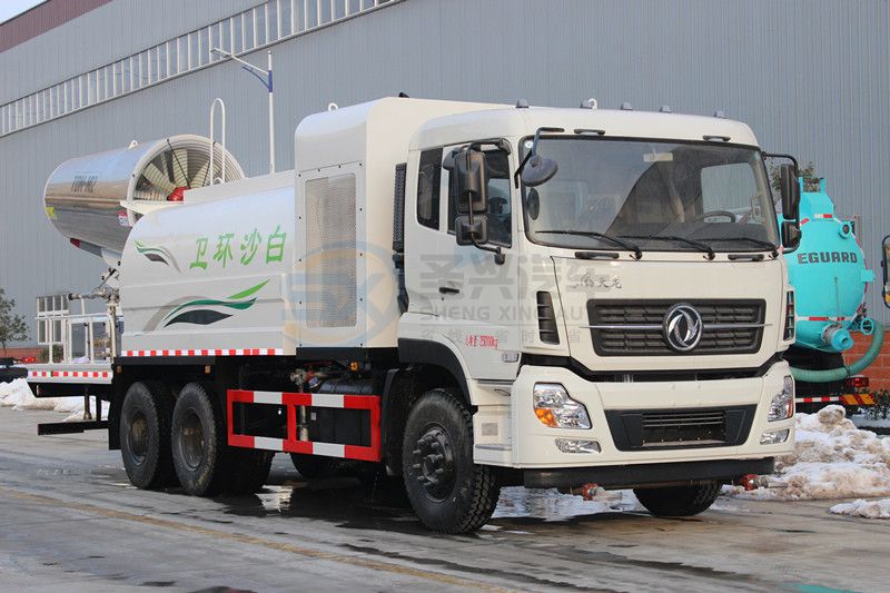 80米東風(fēng)天龍后雙橋抑塵車價格