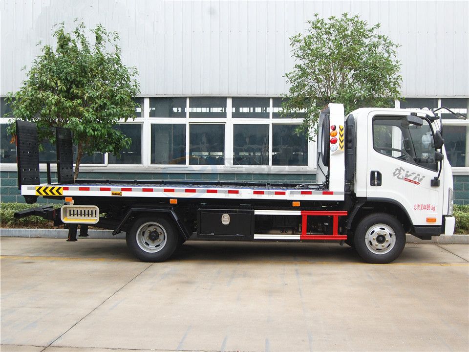 解放虎v一拖二清障車