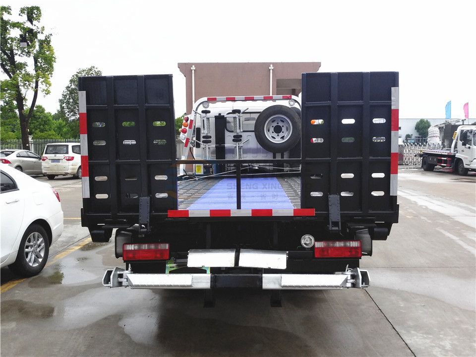 解放虎v一拖二清障車