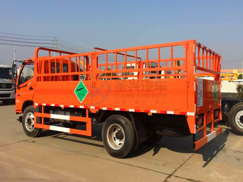 福田歐馬可5米1氣瓶運輸車