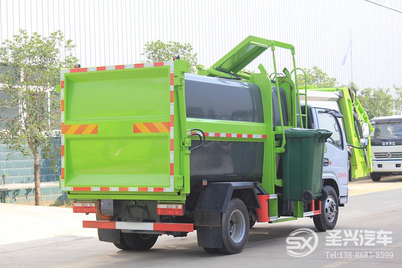 國六-東風(fēng)多利卡側(cè)裝壓縮式垃圾轉(zhuǎn)運車