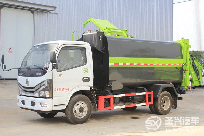 國六-東風(fēng)多利卡側(cè)裝壓縮式垃圾轉(zhuǎn)運車