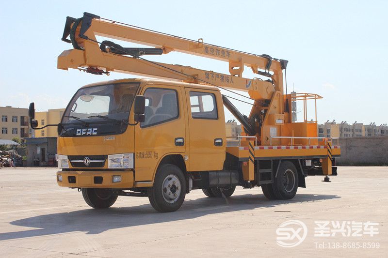 東風(fēng)多利卡雙排座16米高空作業(yè)車
