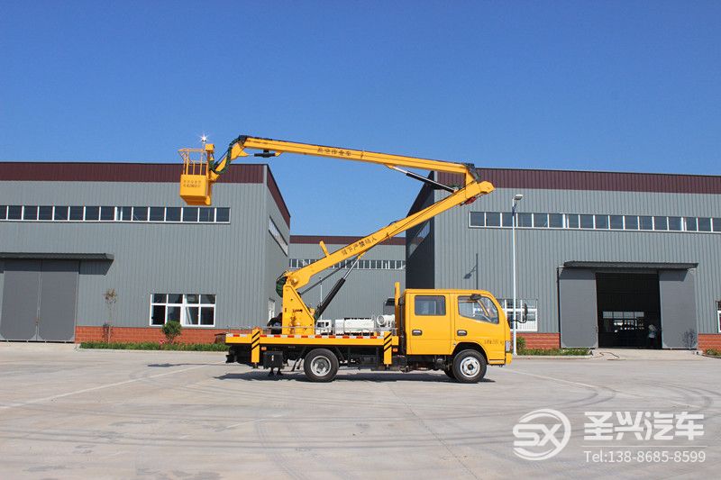 東風(fēng)多利卡雙排座16米高空作業(yè)車