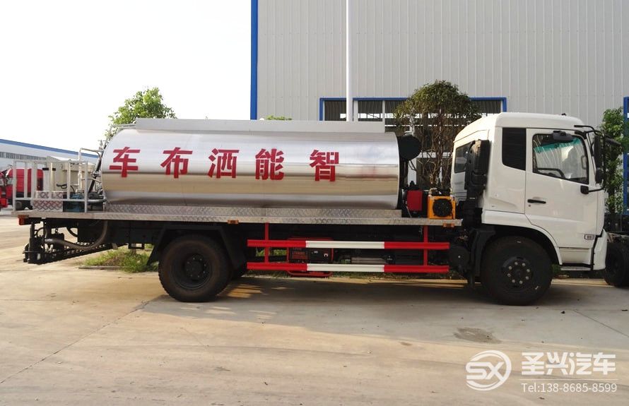 東風(fēng)天錦10噸瀝青灑布車