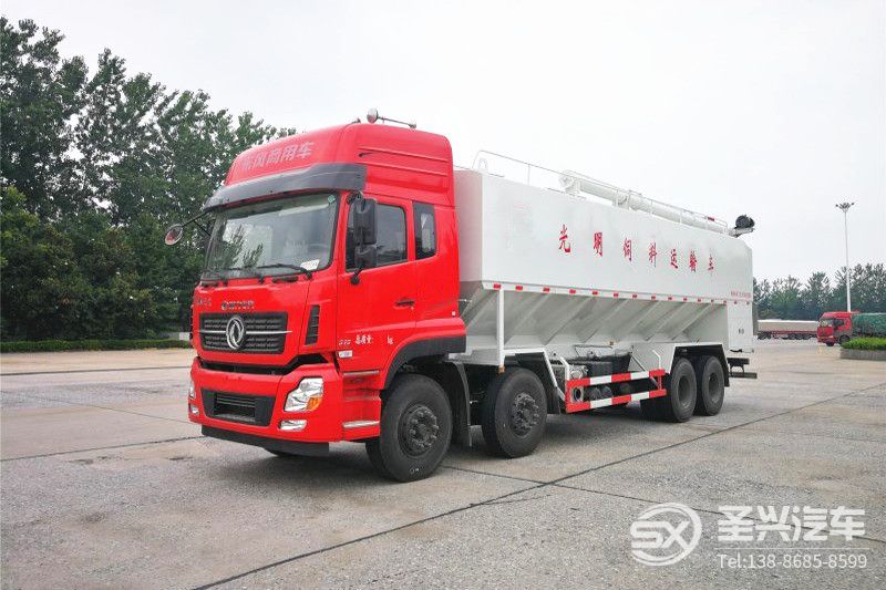 東風(fēng)天龍40方散裝飼料車(chē) 