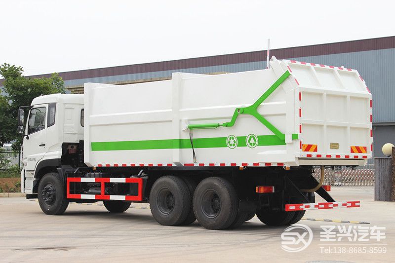 東風天龍后雙橋對接式壓縮垃圾轉運車 東風天龍后雙橋對接式壓縮垃圾轉運車