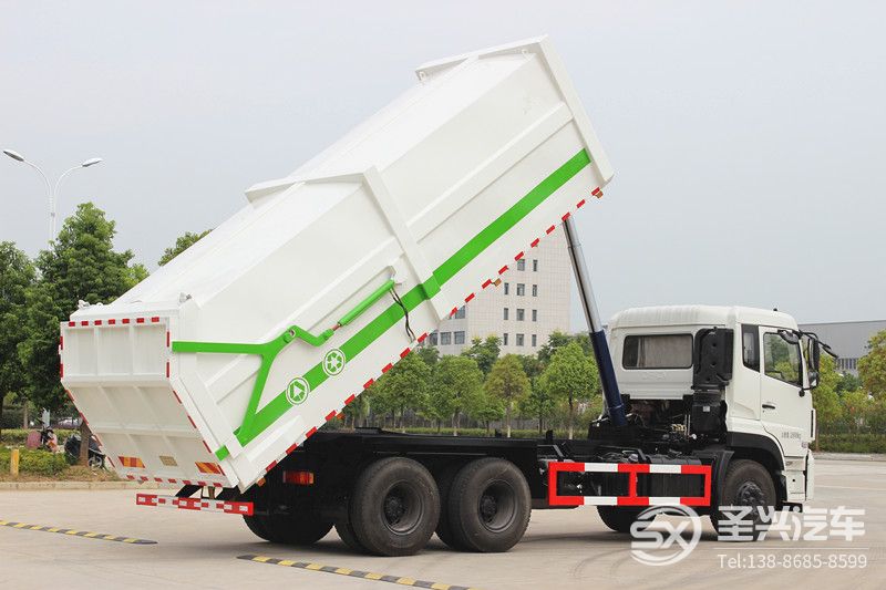 東風天龍后雙橋對接式壓縮垃圾轉運車 東風天龍后雙橋對接式壓縮垃圾轉運車