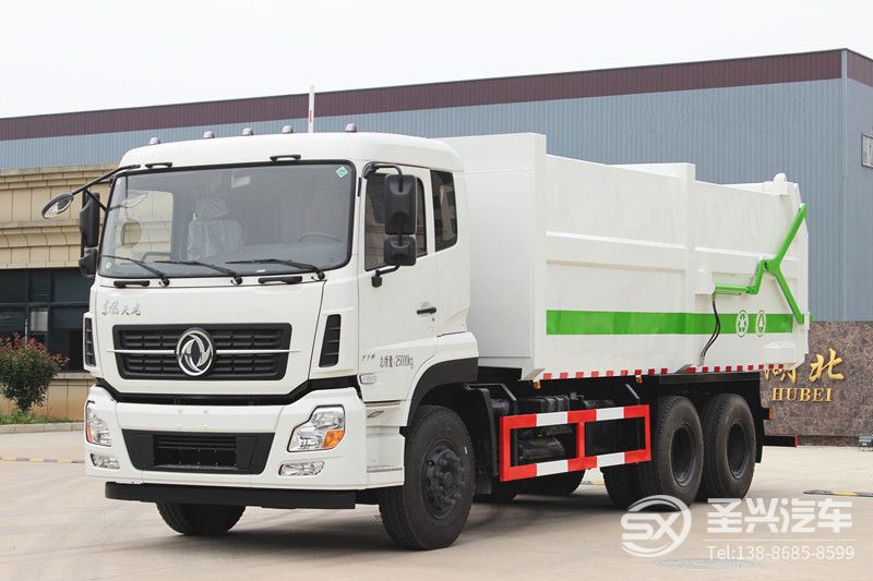 東風(fēng)天龍后雙橋?qū)邮綁嚎s垃圾轉(zhuǎn)運(yùn)車