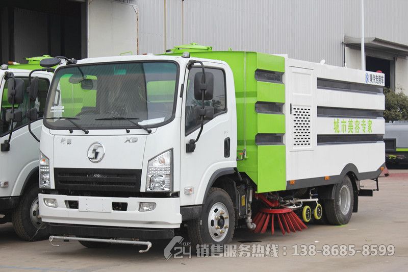 陜汽軒德X9系3+4方洗掃車