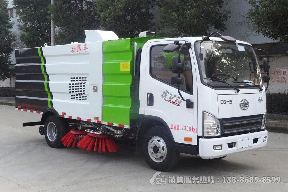 解放虎VN5噸掃路車