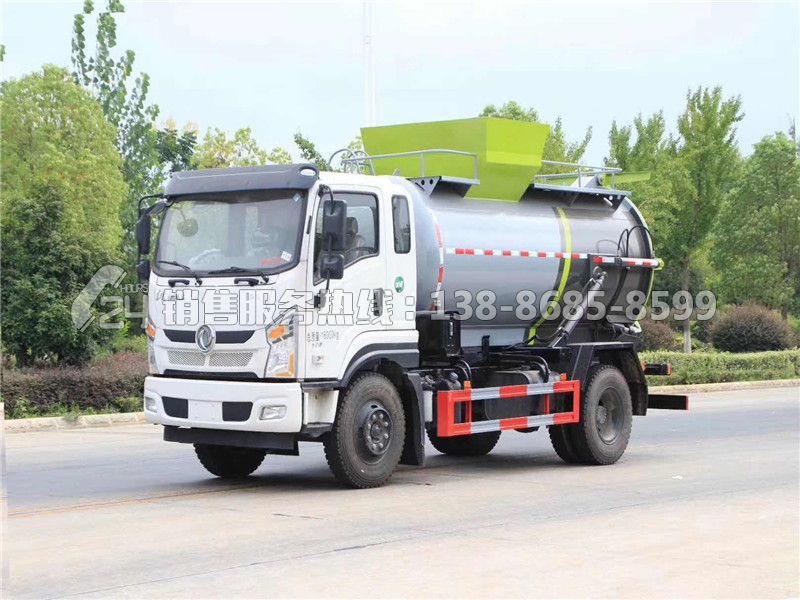 東風(fēng)D1L型8方罐式餐廚垃圾車