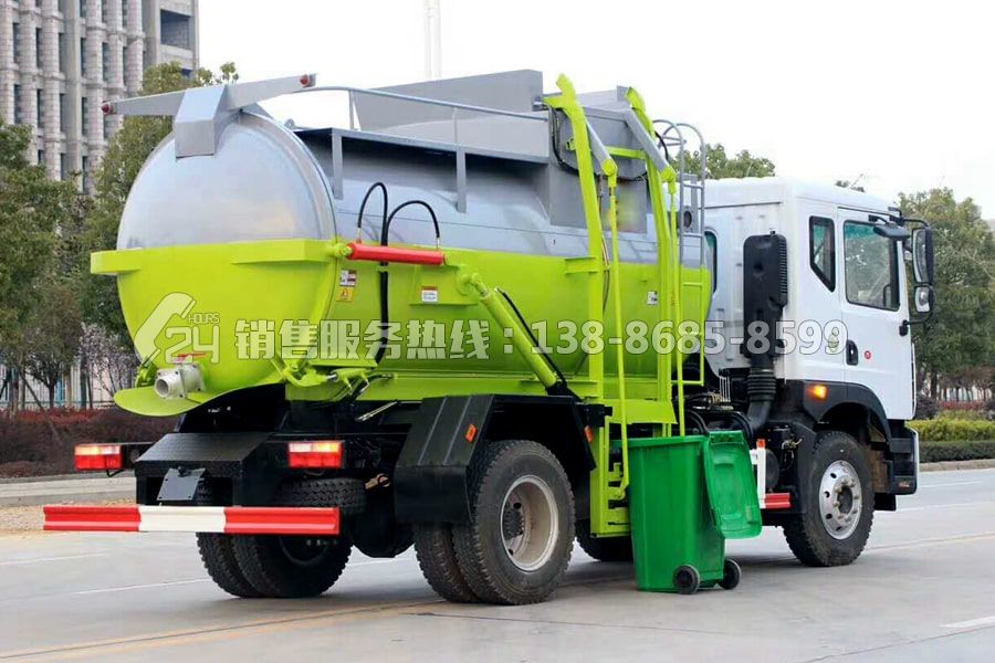 東風(fēng)多利卡D9罐式8方餐廚垃圾車