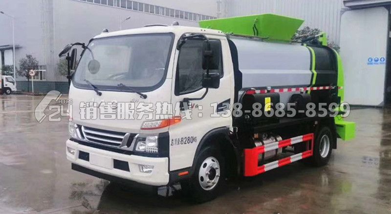 國六江淮駿鈴V6餐廚垃圾收集轉(zhuǎn)運(yùn)車