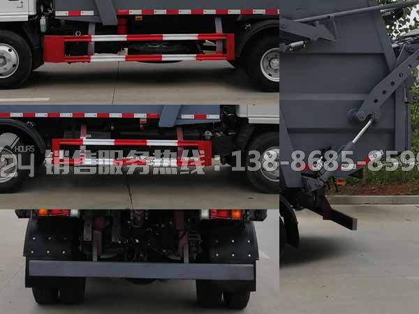 國六東風(fēng)多利卡D6無泄漏壓縮垃圾車