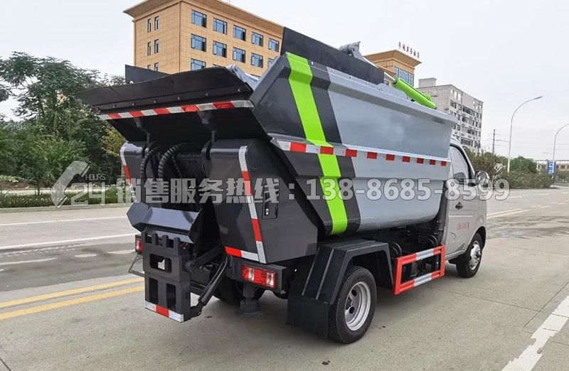 長安后高位翻桶無泄漏垃圾車 長安后高位翻桶無泄漏垃圾車