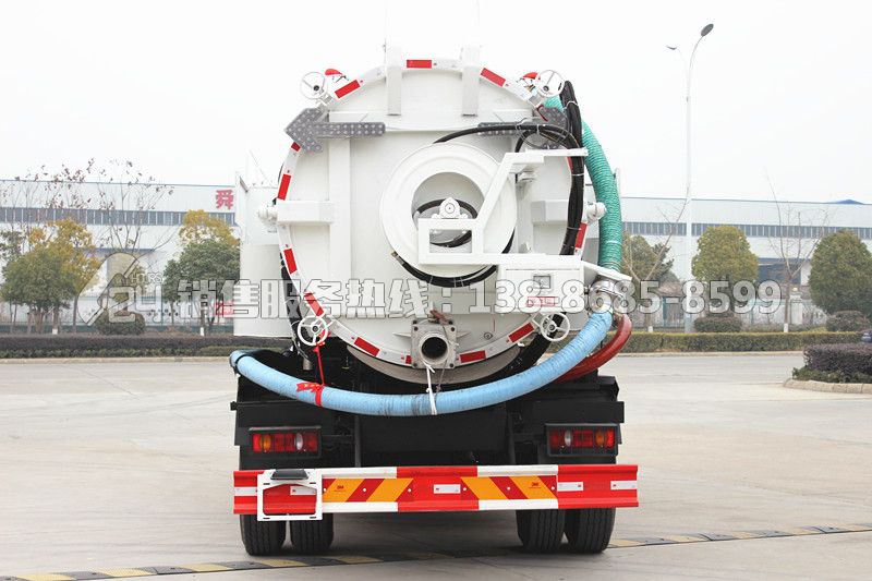 東風(fēng)天錦清洗吸污車12.5方