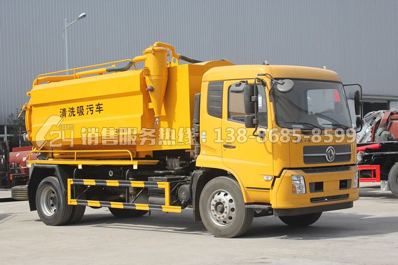 東風(fēng)天錦清洗吸污車12方
