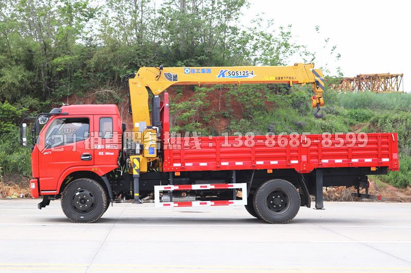東風(fēng)福瑞卡5噸隨車吊-徐工5噸４節(jié)