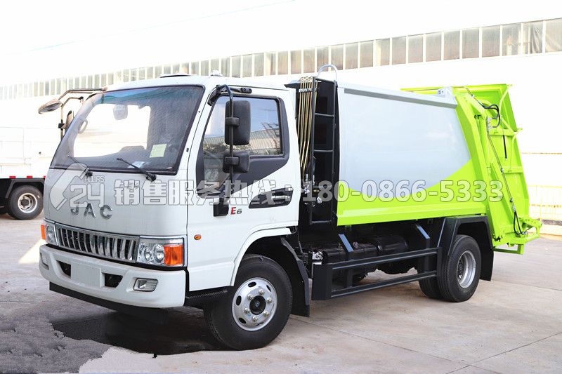 江淮駿鈴8方后裝壓縮式垃圾車 江淮駿鈴8方后裝壓縮式垃圾車