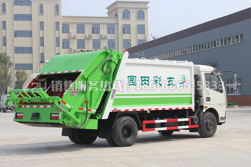 東風(fēng)多利卡D7后裝8方壓縮垃圾車