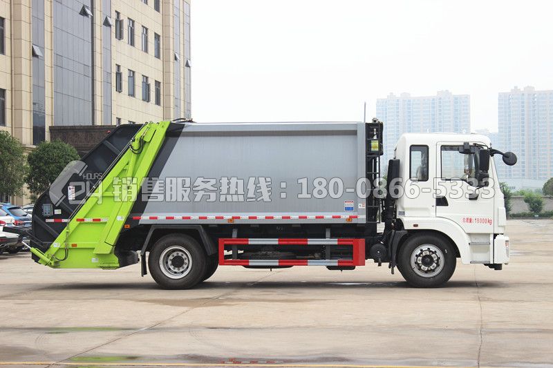 東風(fēng)錦程12立方后裝壓縮式垃圾車