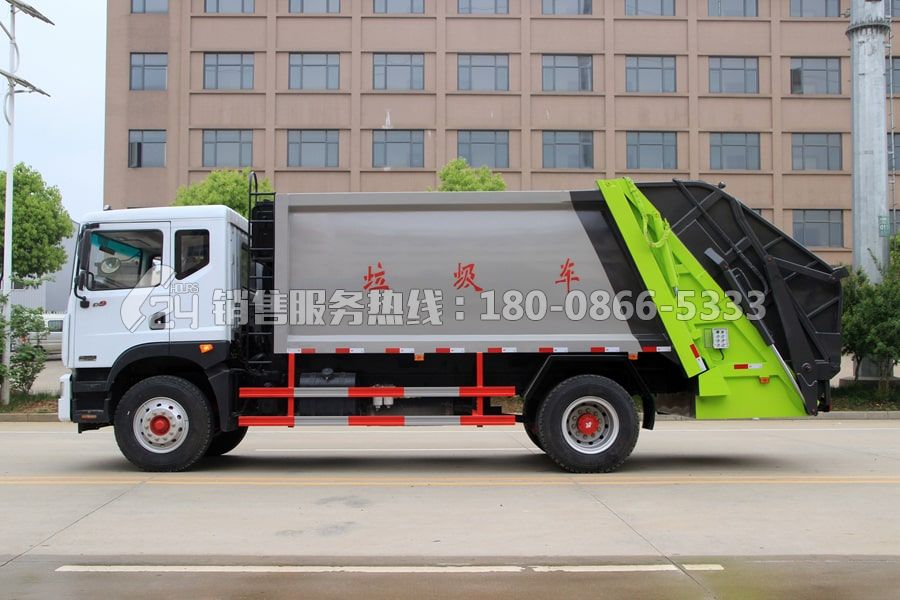 國六東風(fēng)D9后裝壓縮式垃圾車