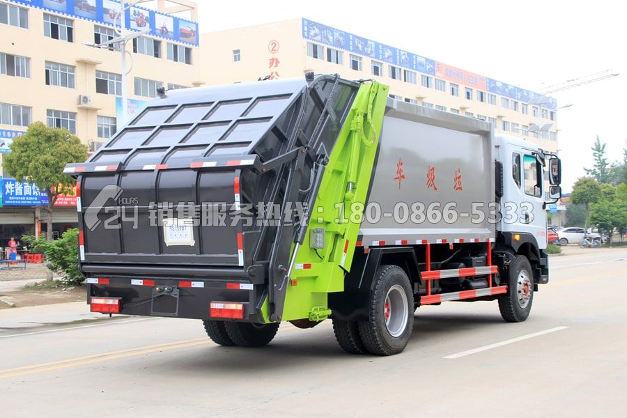 國六東風(fēng)D9后裝壓縮式垃圾車