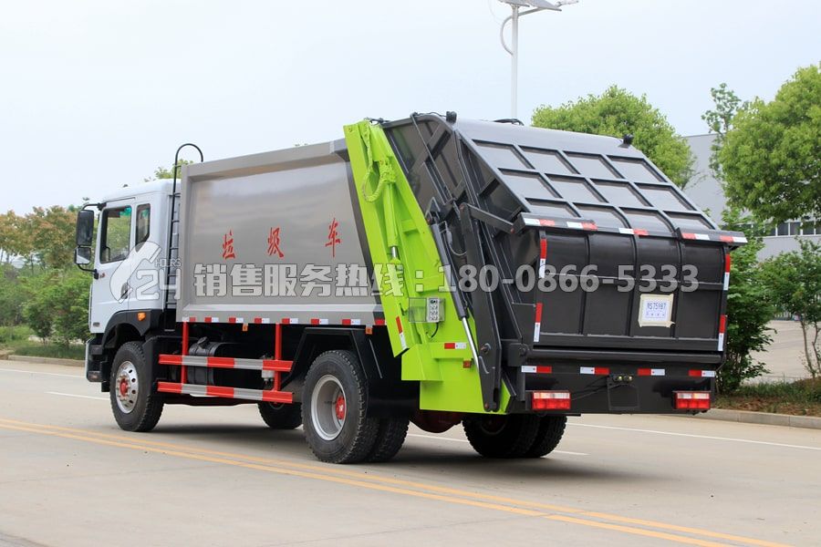 國六東風(fēng)D9后裝壓縮式垃圾車