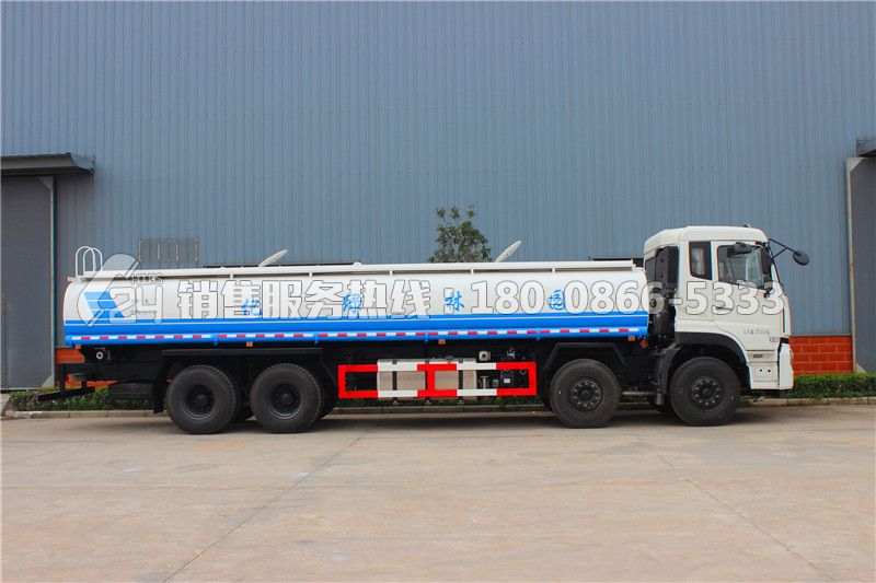 東風(fēng)天龍前四后八灑水車25立方