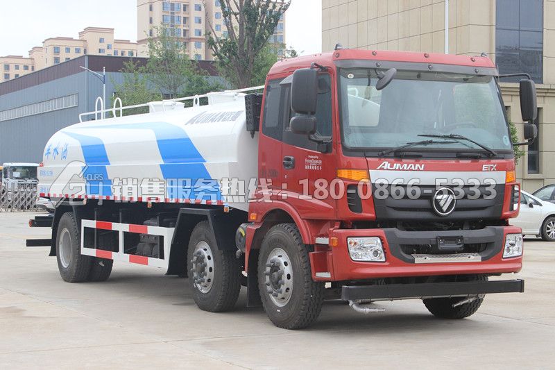 福田歐曼前四后四19方灑水車