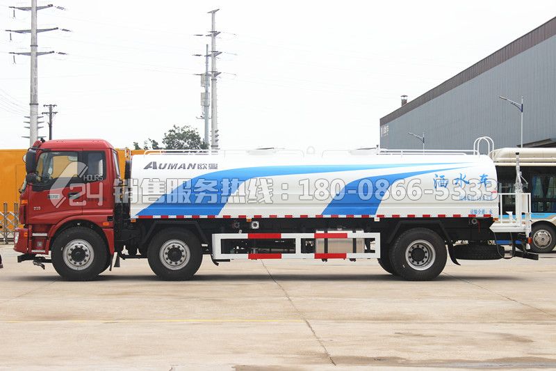 福田歐曼前四后四19方灑水車