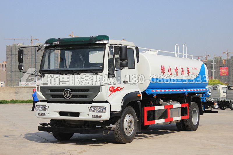 重汽斯太爾后單橋?yàn)⑺?chē)14立方