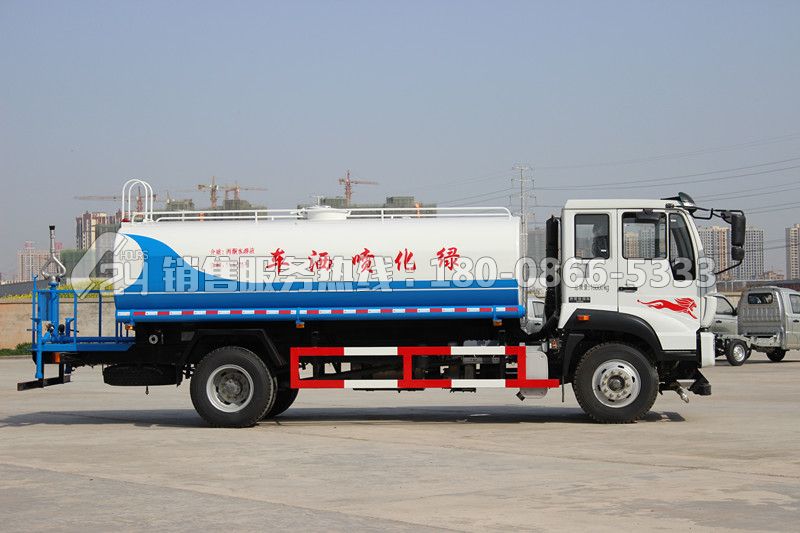 重汽斯太爾后單橋?yàn)⑺?chē)14立方