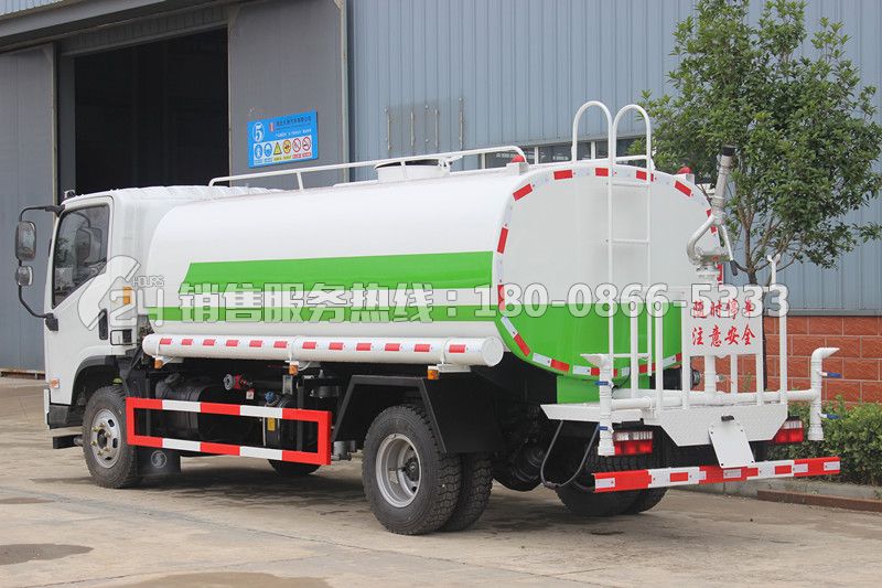 陜汽軒德X9系灑水車10立方