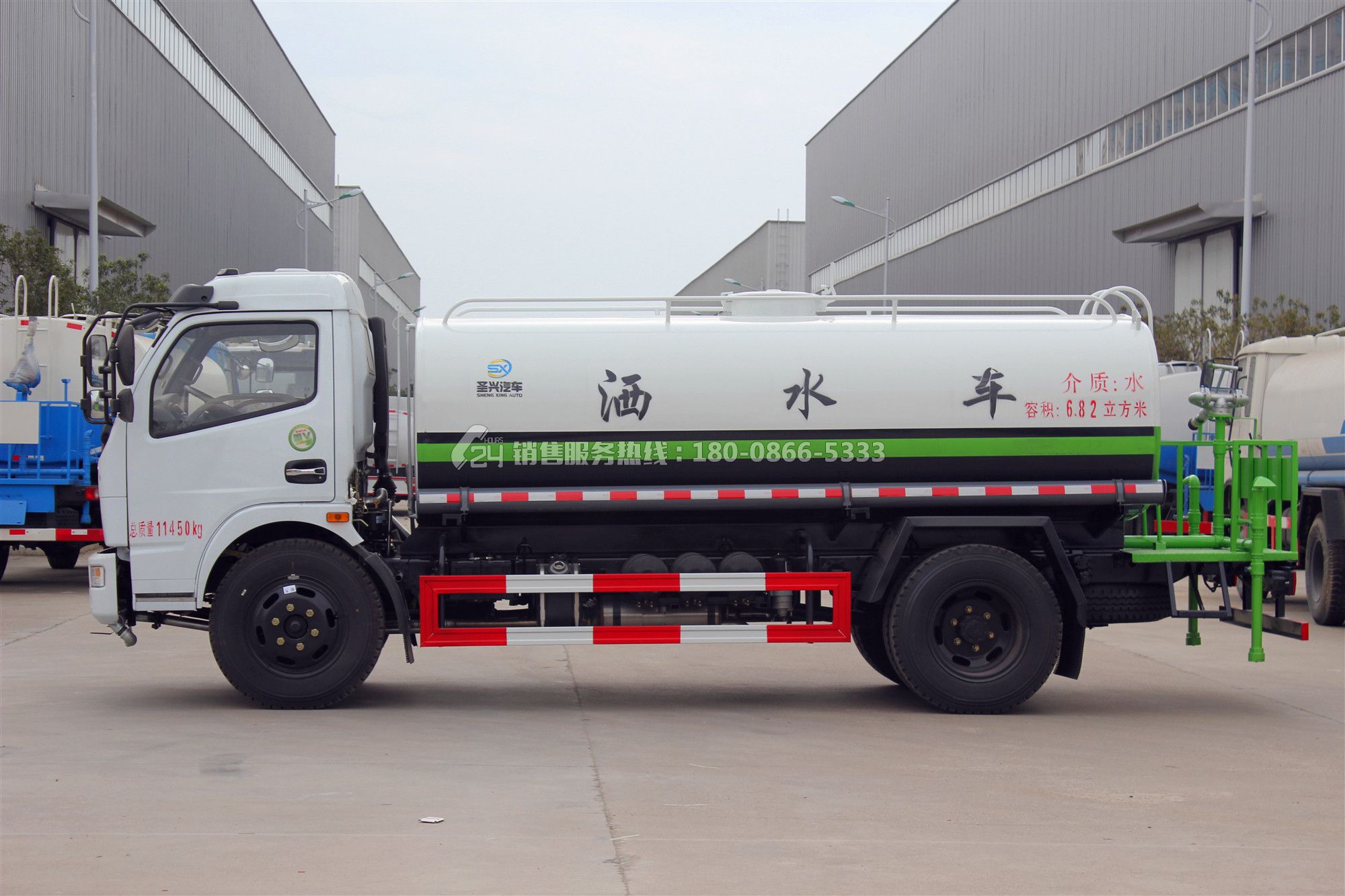 東風(fēng)福瑞卡灑水車8方