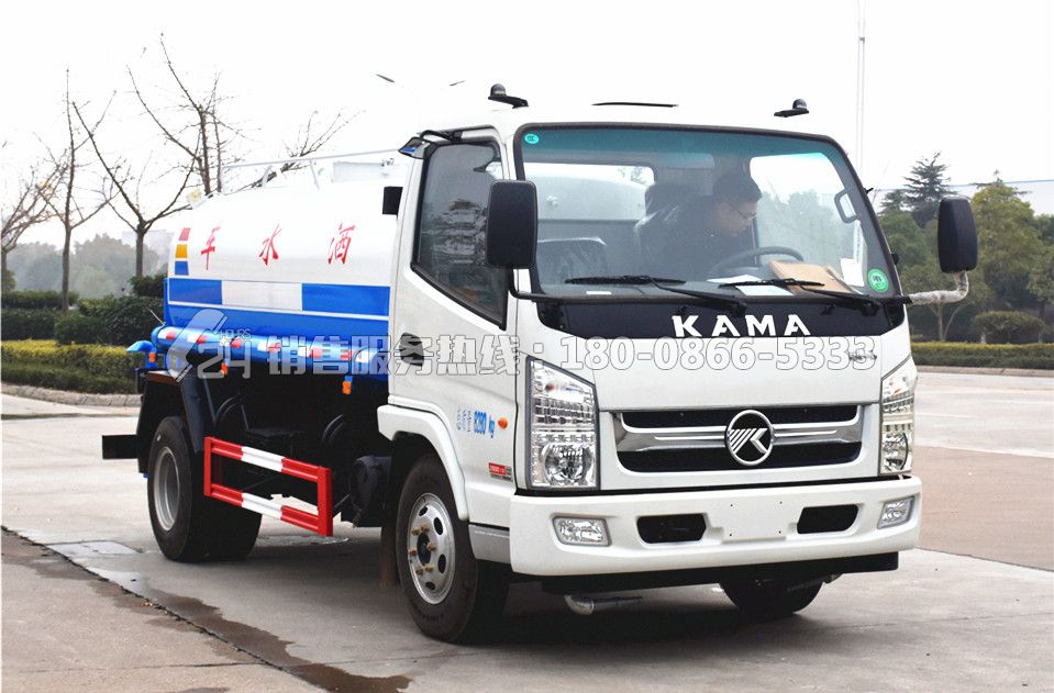 凱馬福運來5方灑水車