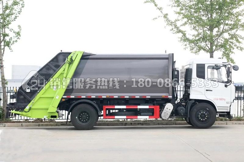 國六東風(fēng)天錦12-14方后裝壓縮垃圾車