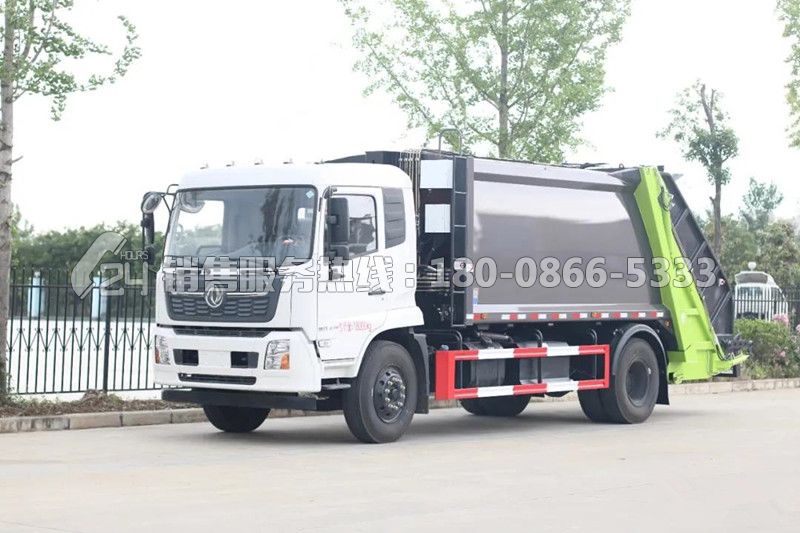 國六東風(fēng)天錦12-14方后裝壓縮垃圾車