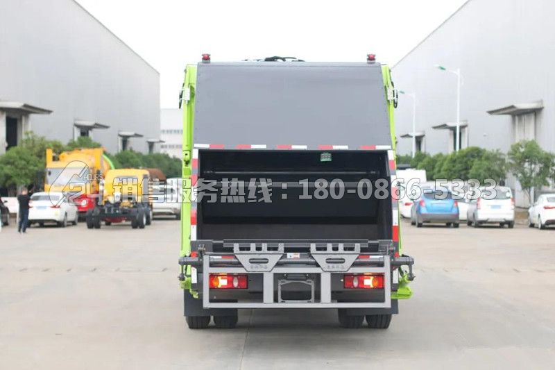 國六東風(fēng)天錦12-14方后裝壓縮垃圾車