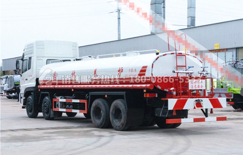 國(guó)六-東風(fēng)天龍前四后八灑水車22方