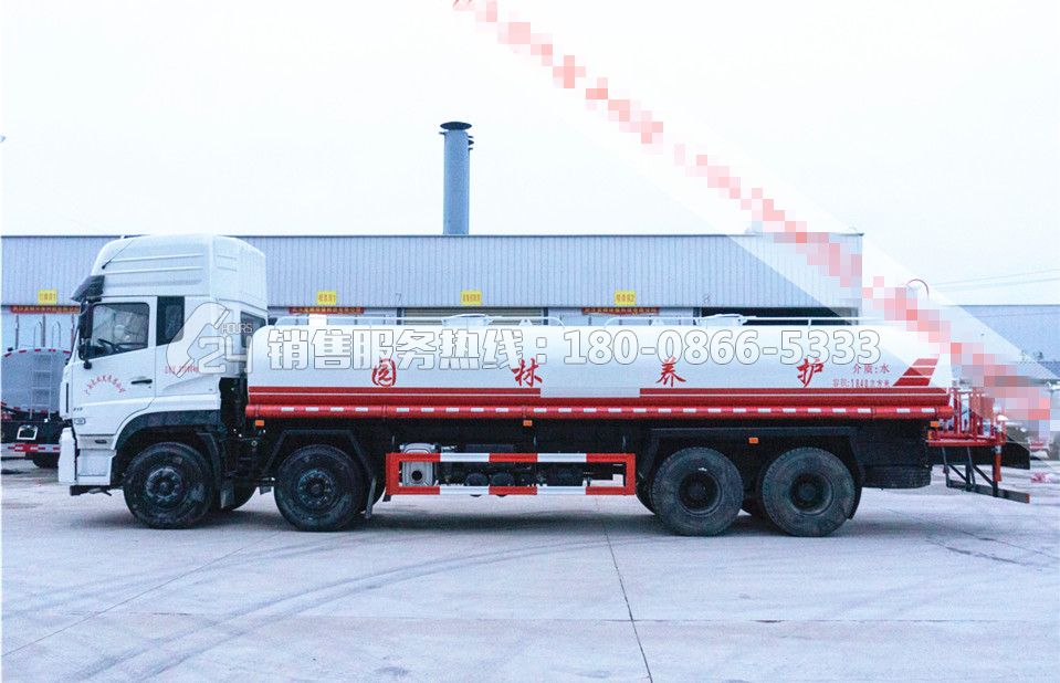 國(guó)六-東風(fēng)天龍前四后八灑水車22方