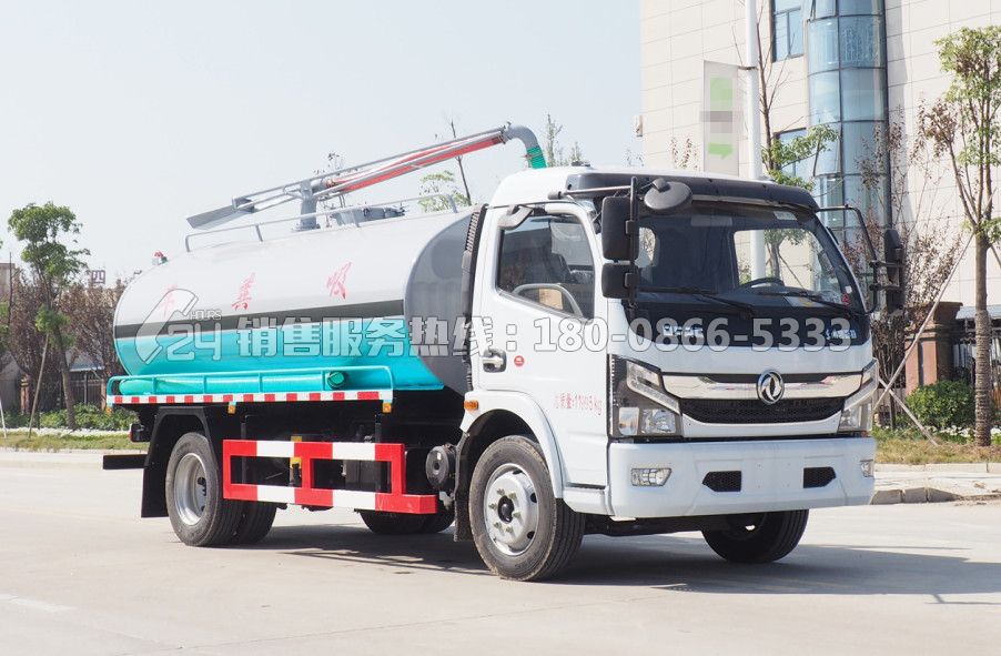 國六-東風凱普特吸糞車10立方