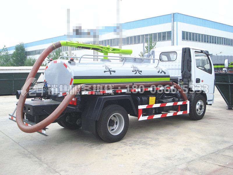 國(guó)六-東風(fēng)多利卡吸糞車(chē)2方