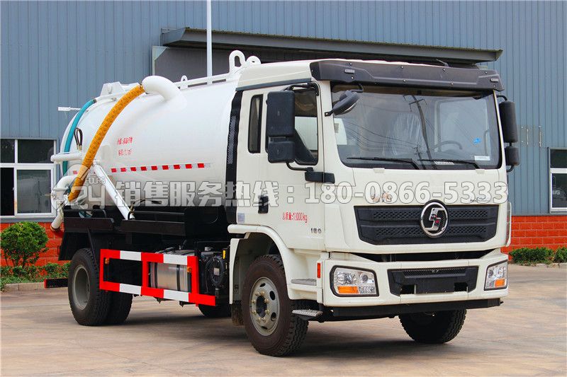 陜汽德龍L3000吸污車